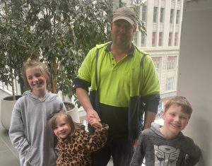 Mick and the future owners of M.A.G Installations